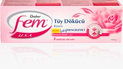 Fem tüy dökücü krem hassas ciltler 