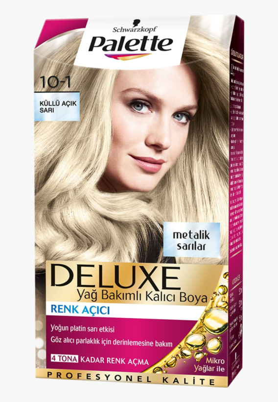 Palette delux 10-1 küllü açık sarı 