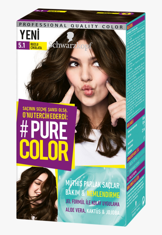 Schwarzkopf Pure color 5-1 buzlu çikolata 