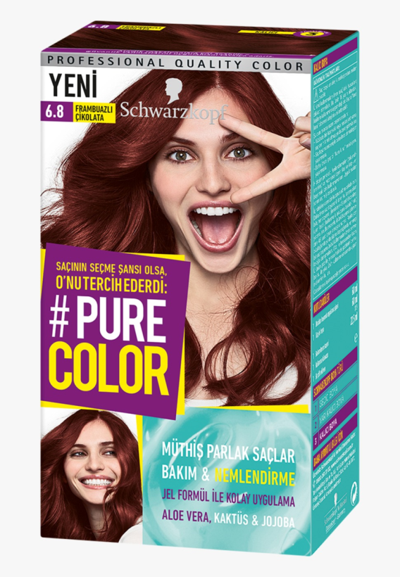 Schwarzkopf Pure Color 6-8 frambuazlı çikolata 