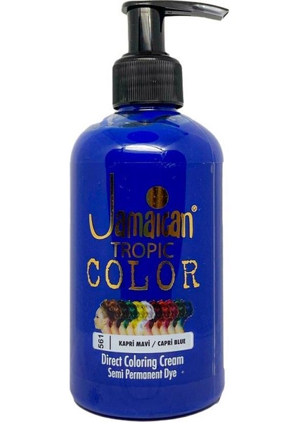 Jamaican Tropic Color Kobalt Mavi Saç Boyası 588