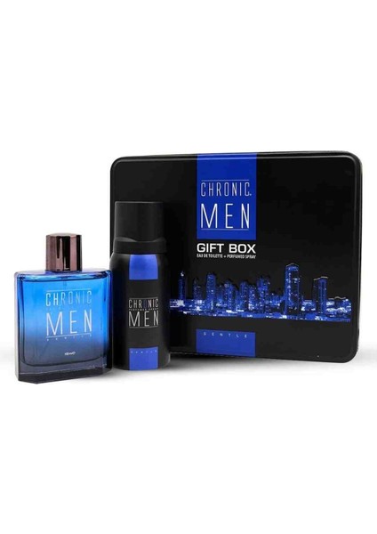 Chronic Men Gift Box Eau De Parfum + Body Spray Seti