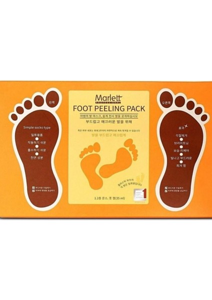 Marlett Professional Foot Peeling Pack 35ml