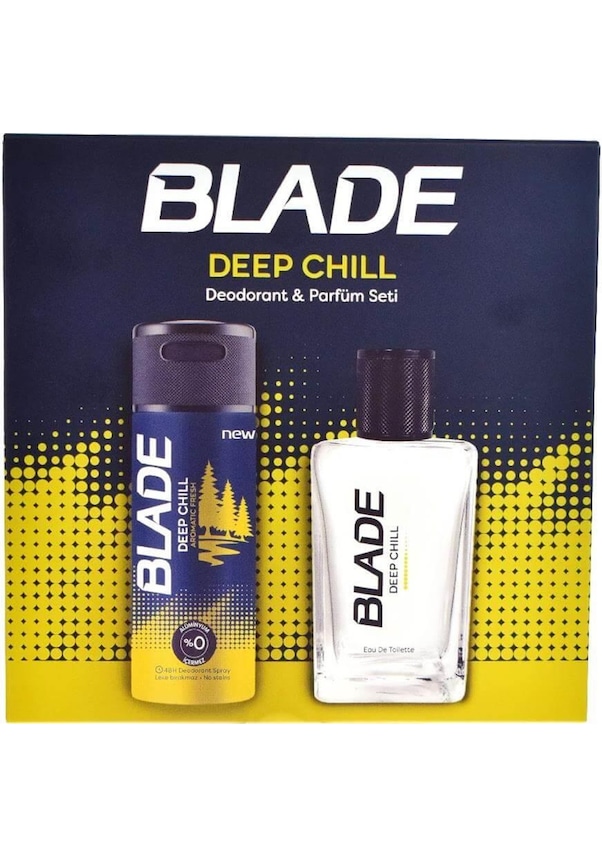 Blade Deep Chill Aromatic Fresh Eau De Toilette For Men